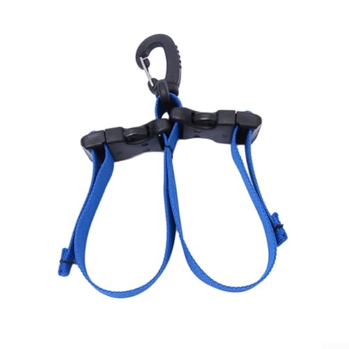 Gurtband-Träger, ABS-Schnallen, hängende Tauchflossen, mehrere Farben (blau) von SMZhomeone
