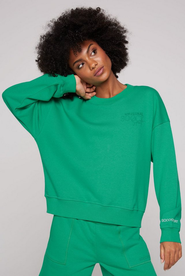SOCCX Sweater mit Baumwolle von SOCCX