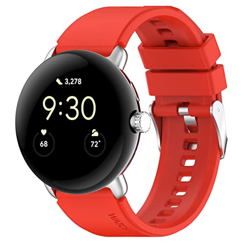 Armband Kompatibel mit Google Pixel Watch Armband, Ersatzarmband für Google Pixel Watch Ersatzbänder Google Pixel Watch Armbänder (19) von SOCFLO