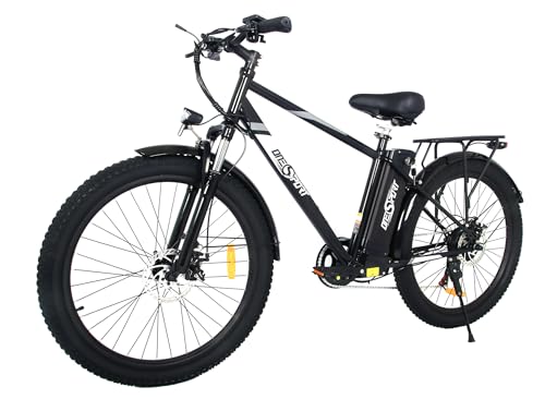 OT13 E Bike Electric Bicycles 250W/48V 13AH Battery Adults E-Bike 26 Inch x 3.0 Wide Tyres Range Between 40-60km Mountain Bike City Ebike Shimano 7 Speed von SOCLING