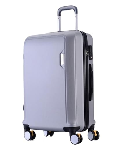 Reisekoffer Rollkoffer Koffer Trolley Erweiterbares Hartschalengepäck Mit Spinnerrädern Und Höhenverstellbarem Griff Koffer Gepäck (Color : A, Size : 22inch) von SOCUY