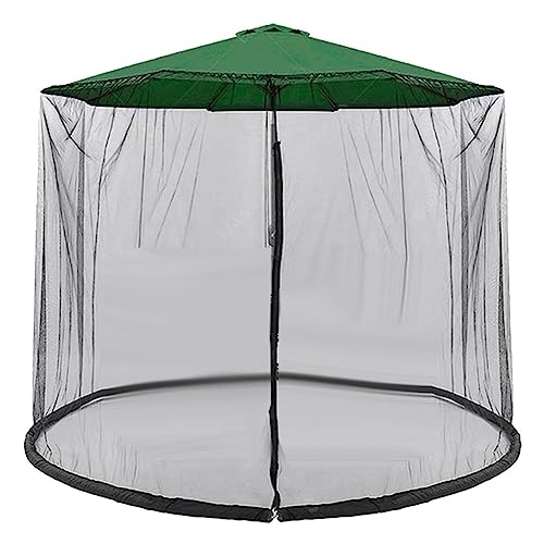 SOFORFREEM Mosquito Bug Net Sonnenschirm für Rasen, Outdoor, Garten, Camping, Sonnenschirm, Abdeckung für Terrasse, Outdoor, Camping von SOFORFREEM