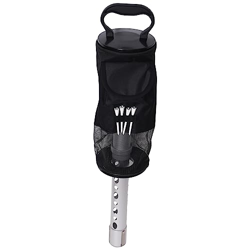 SOFORFREEM Shags Golfballtasche mit abnehmbarem Aluminium-Legierungsrohr, Shags-Golftaschen mit Tasche und Teehalter von SOFORFREEM