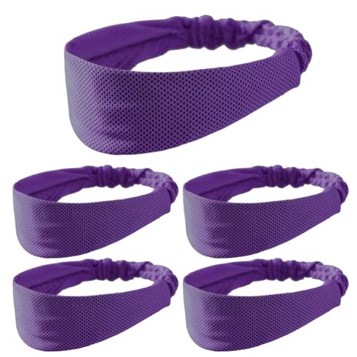 SOFORFREEM Sport-Stirnband, violett, schweißabsorbierend und atmungsaktiv, Sport-Stirnband für Laufen und Sommer, für Männer und Frauen von SOFORFREEM