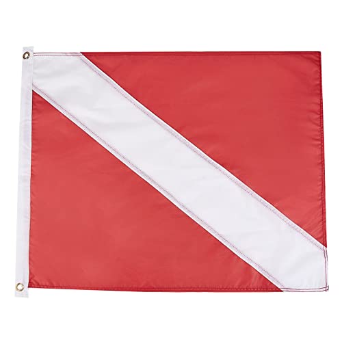 SOFORFREEM Taucherflagge, Signalflagge, Schwimmer-Flagge, Signal, für Unterwassertauchen, Unterwasserfischen von SOFORFREEM