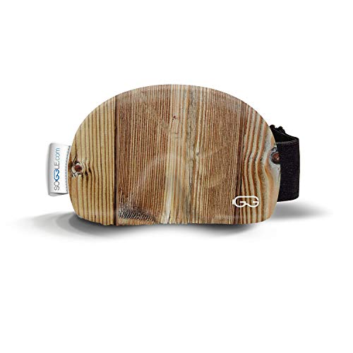 Soggle Skibrillen Schutz Überzug aus Mikrofaser (one Size), Farbe:Pictures 05 Wood von Soggle