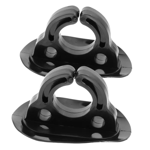 SOIMISS 2 Stück Teiliges Kajak Paddelhalter mit Schraube Universeller Paddelclip aus Robustem Material Sicherer Paddelklemmenhalter für Kanus und Schlauchboote Einfach Montierbar und von SOIMISS