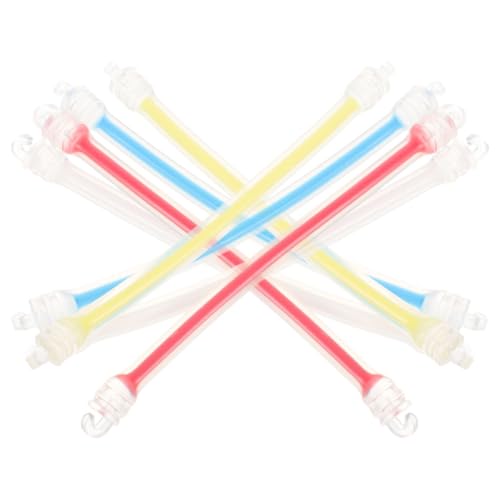 SOIMISS 8 Stück Tennis Schläger Stoßdämpfer Silikon Vibrationsdämpfer für Tennisschläger Leicht und Stoßabsorbierend Passend für Tennisschläger in Gelb Rot Blau Weiß von SOIMISS