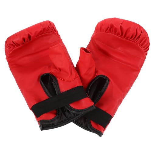 SOIMISS Boxhandschuhe Erwachsene Rot Verstellbare Kickboxhandschuhe mit Breitem Handgelenk Atmungsaktiv Komfortabel für Training Sparring und Boxsack Geeignet für Frauen und Männer SOIMISS Boxhandschuhe Erwachsene Rot Verstellbare Kickboxhandschuhe mit Breitem Handgelenk Atmungsaktiv Komfortabel für Training Sparring und Boxsack Geeignet für Frauen und Männer von SOIMISS