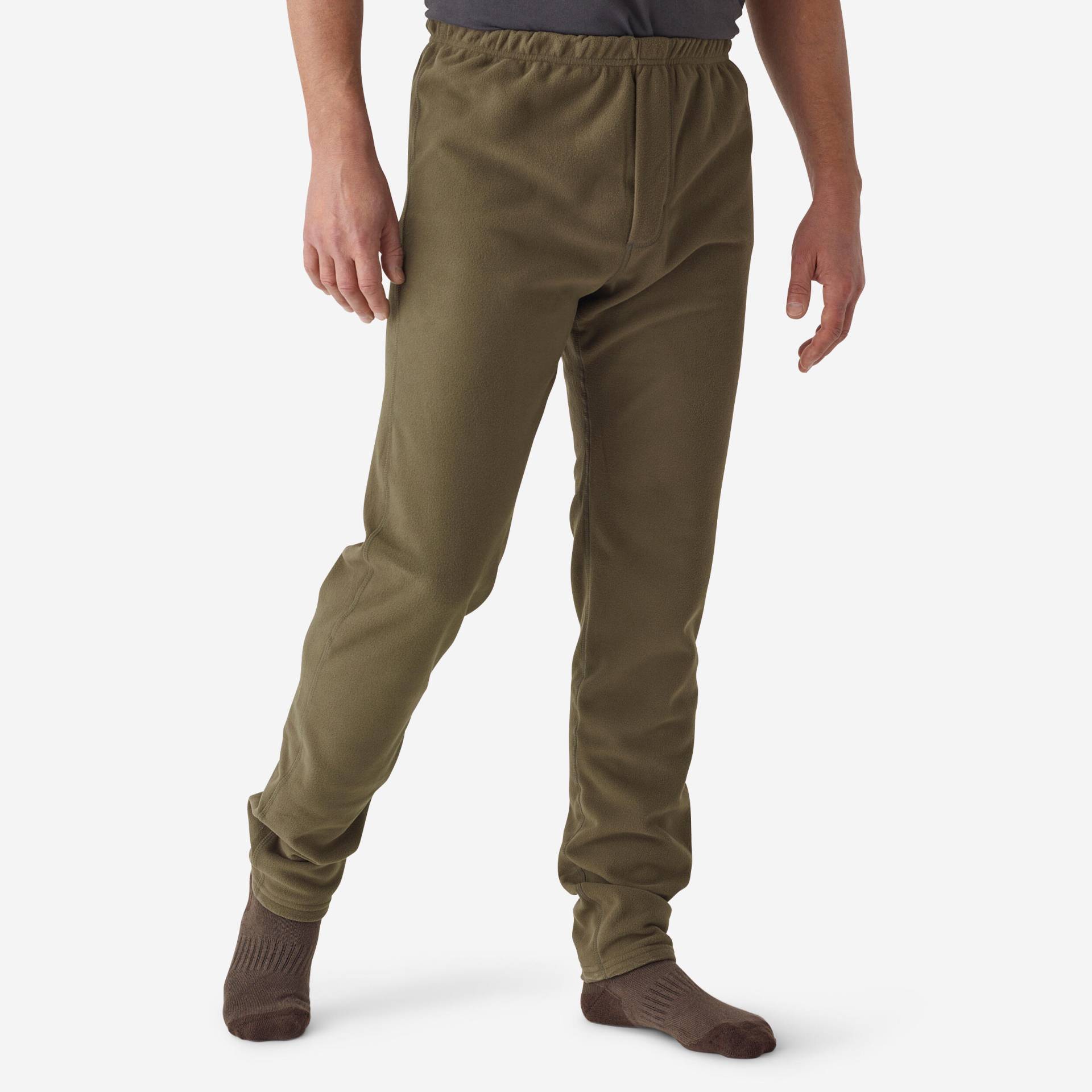 Fleece-Unterhose 100 grün von SOLOGNAC