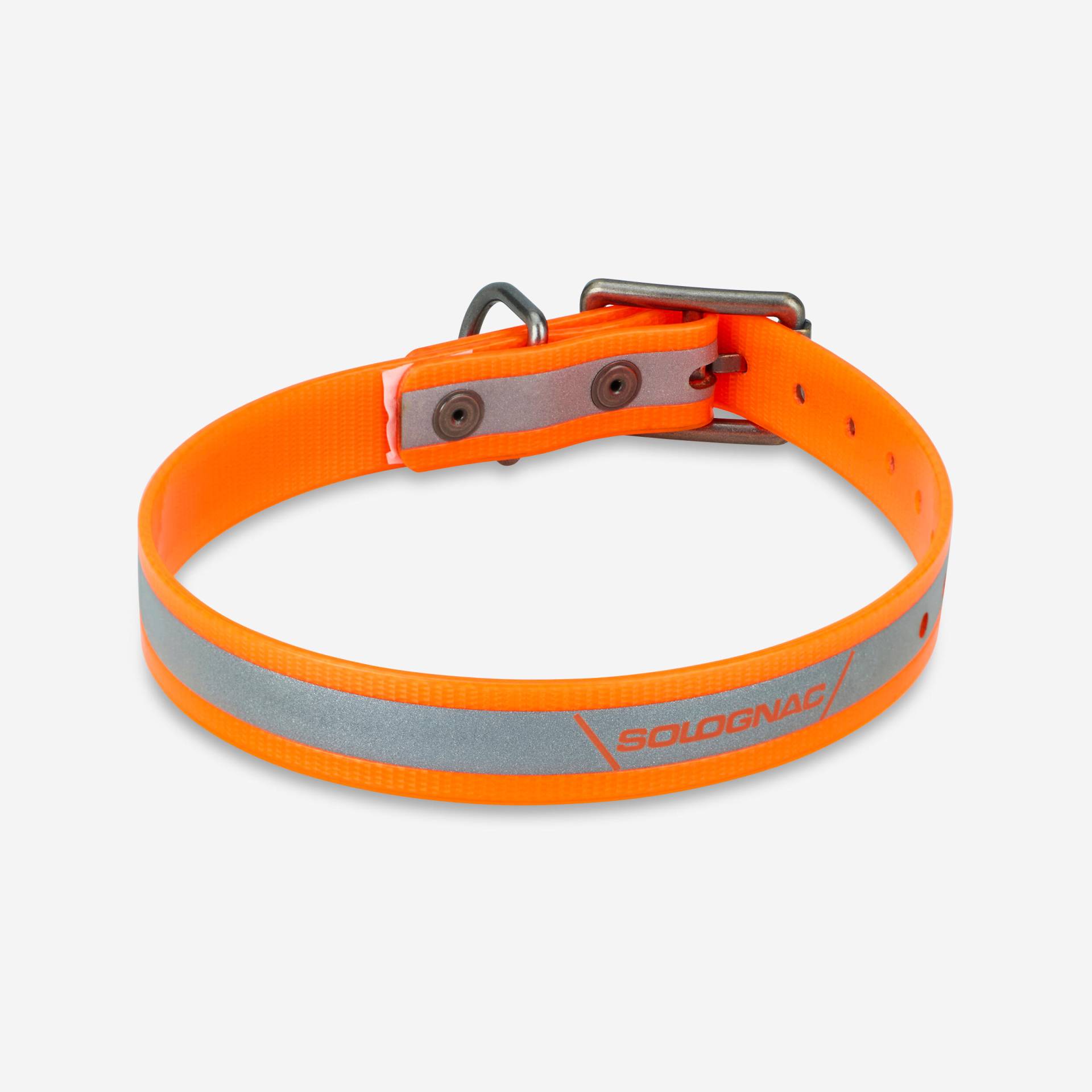 Hundehalsband 520 reflektierend orange von SOLOGNAC