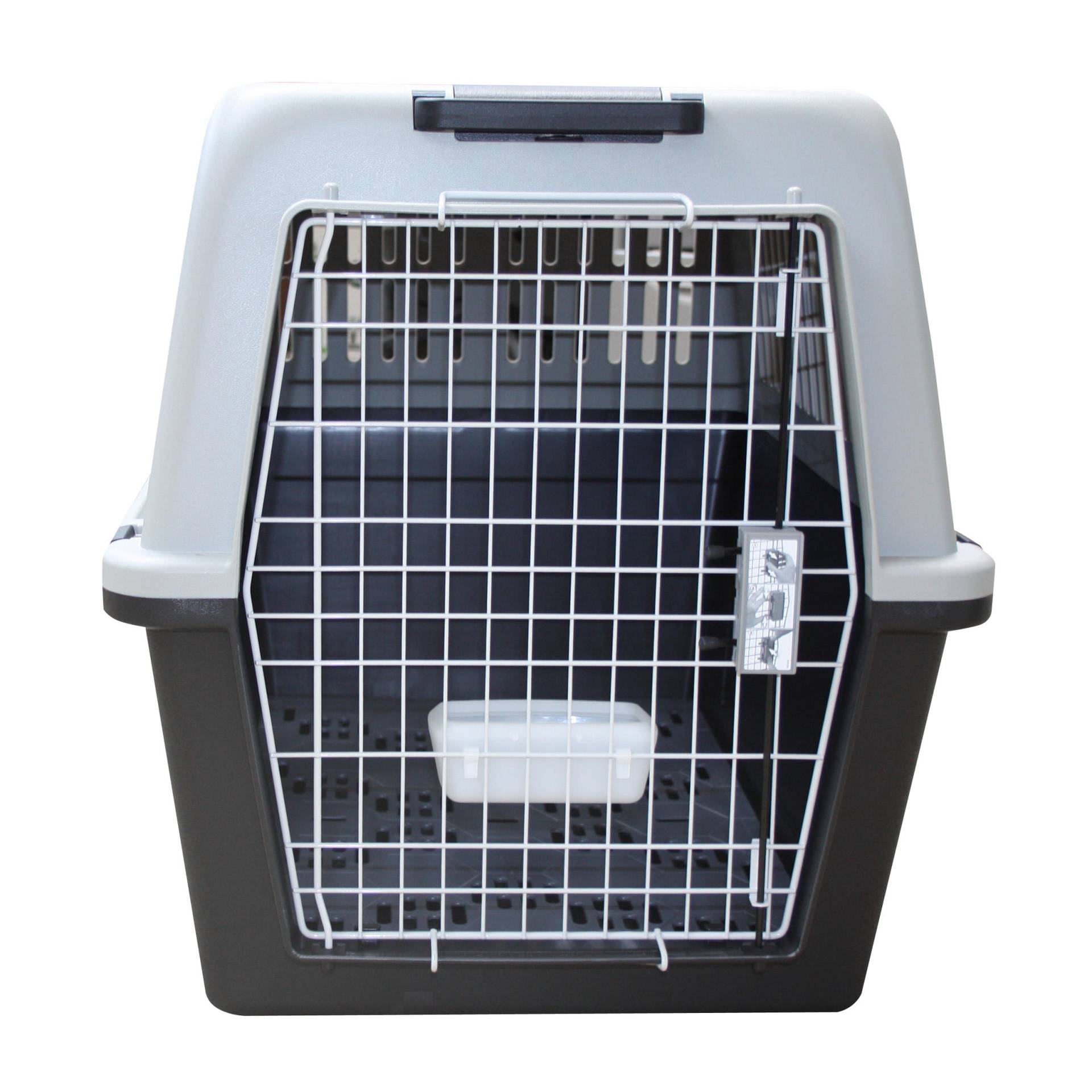 Hundetransportbox XL 91 × 61 × 66,5 cm – IATA-konform von SOLOGNAC
