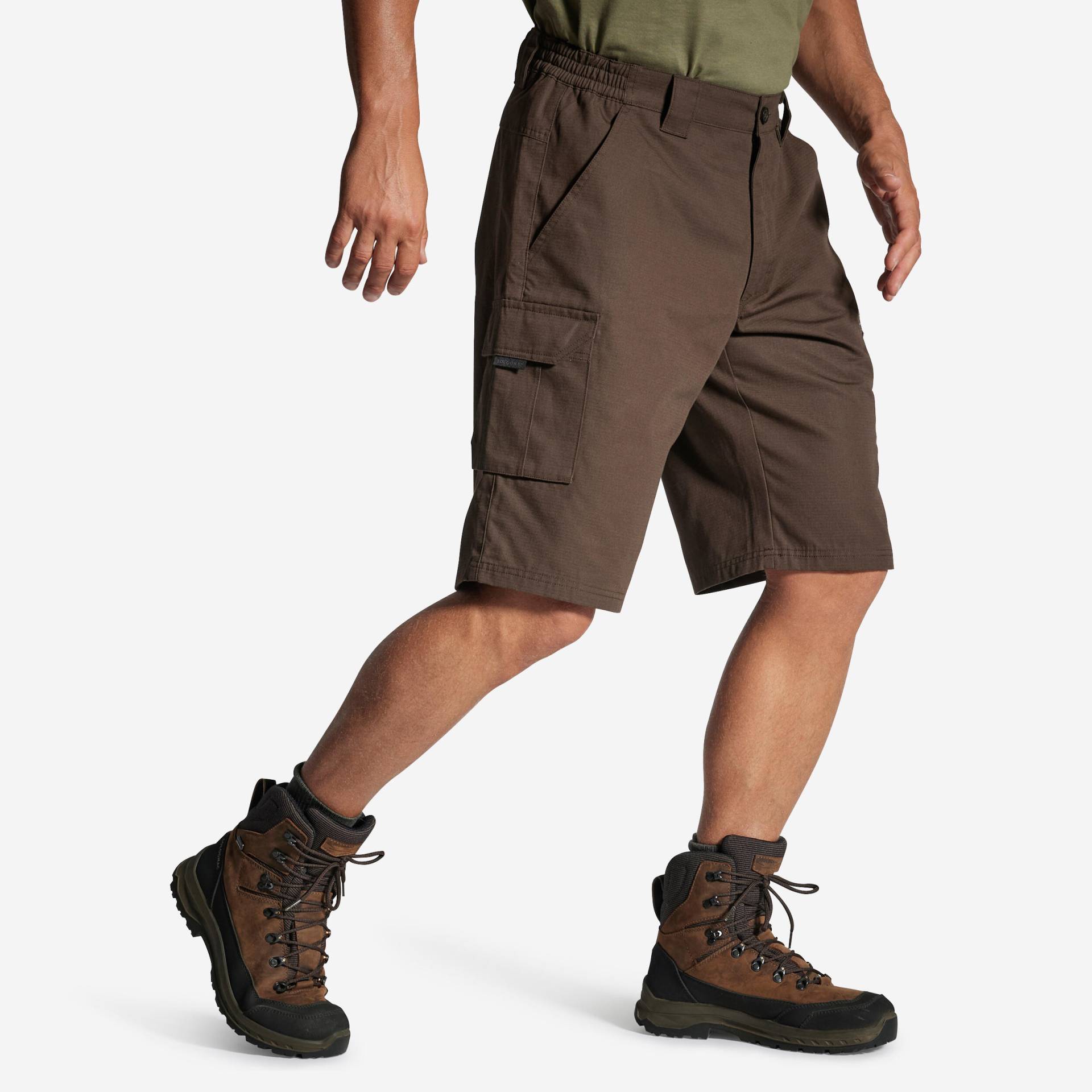 Jagdshorts Cargo 500 braun von SOLOGNAC