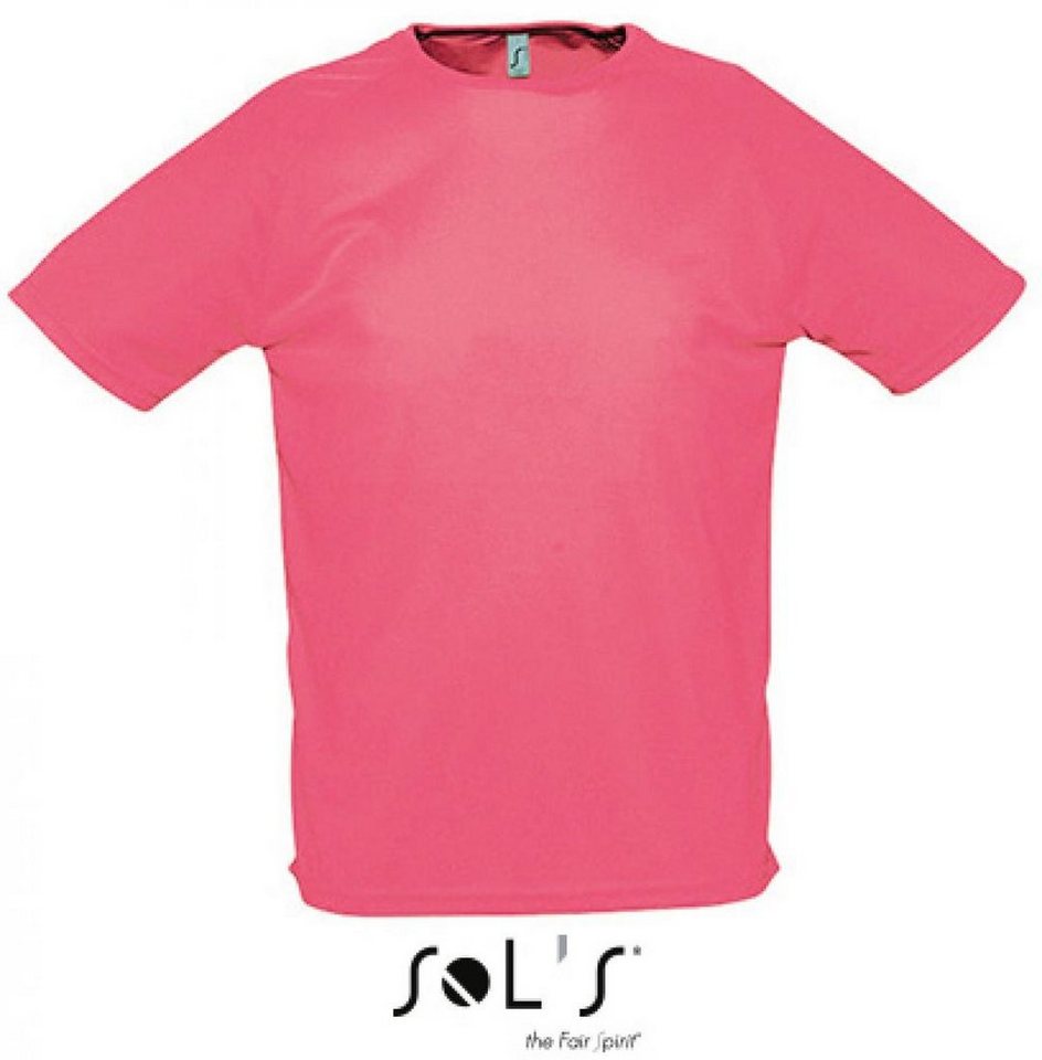 SOLS Trainingsshirt Mens Raglan Sports T-Shirt von SOLS