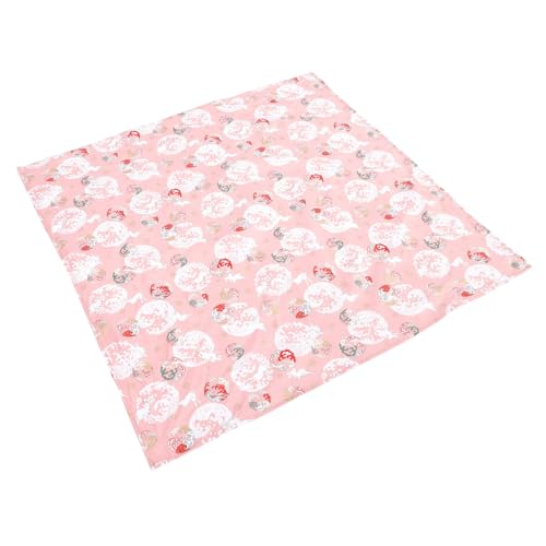 SOLUSTRE Japanisches Furoshiki Baumwoll Wickeltuch Waschbar Multifunktional als Bento Lunchbox Verpackung Geschenkpapier und Dekoration mit Traditionellem Hasen Motiv Wiederverwendbar SOLUSTRE Japanisches Furoshiki Baumwoll Wickeltuch Waschbar Multifunktional als Bento Lunchbox Verpackung Geschenkpapier und Dekoration mit Traditionellem Hasen Motiv Wiederverwendbar von SOLUSTRE