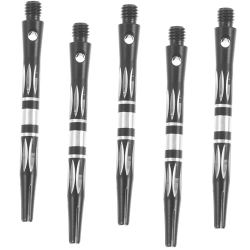 SOPOTUTU 5 Stück Teiliges Aluminium Dart Schäfte Gewindeschäfte Langlebig Robust für Experten und Anfänger Geeignet von SOPOTUTU