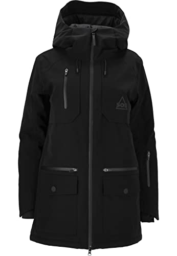 SOS Damen Skijacke Aspen 1001 Black XL von SOS