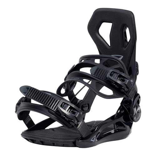 SP Bindings Snowboard Bindung Base + Black | Größe M | Farbe: Schwarz | Patentiertes FASTEC System | Hybrid mit Fast Entry + Strap in | Performance + Comfort | Für Damen & Herren SP Bindings Snowboard Bindung Base + Black | Größe M | Farbe: Schwarz | Patentiertes FASTEC System | Hybrid mit Fast Entry + Strap in | Performance + Comfort | Für Damen & Herren von SP Bindings