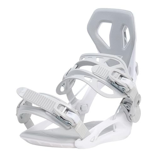 SP Bindings Snowboard Bindung Base + White | Größe M | Farbe: Weiß | Patentiertes FASTEC System | Hybrid mit Fast Entry + Strap in | Performance + Comfort | Für Damen & Herren SP Bindings Snowboard Bindung Base + White | Größe M | Farbe: Weiß | Patentiertes FASTEC System | Hybrid mit Fast Entry + Strap in | Performance + Comfort | Für Damen & Herren von SP Bindings
