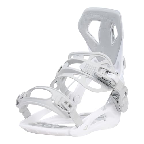 SP Bindings Snowboard Bindung Base White | Größe M | Farbe: Weiß | Patentiertes FASTEC System | Hybrid mit Fast Entry + Strap in | Performance + Comfort | Für Damen & Herren SP Bindings Snowboard Bindung Base White | Größe M | Farbe: Weiß | Patentiertes FASTEC System | Hybrid mit Fast Entry + Strap in | Performance + Comfort | Für Damen & Herren von SP Bindings