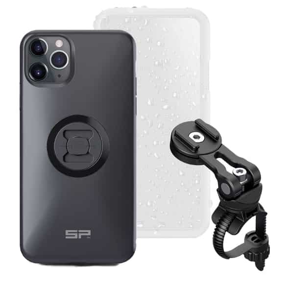 SP Connect Bike Bundle II für IPhone 11 Pro Max/ XS Max Fahrradtasche (Schwarz) Fahrradzubehör von SP Connect