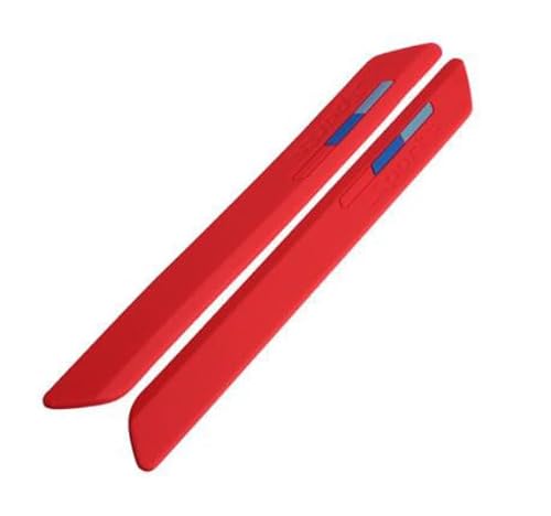 Anti-Kollisions-Streifen aus Silikon, rutschfest, für Elektroroller NIU M1 N1 N1S (rot) von SPEDWHEL