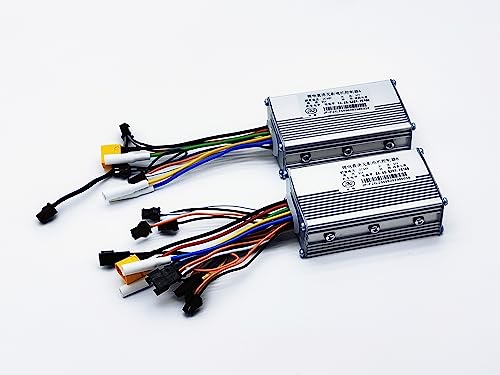 SPEDWHEL 48V 25A J&P Controller Alte Version für KUGOO G-Booster Elektroroller Quadratische LCD Anzeige Alte Art Zubehör (vorne und hinten) von SPEDWHEL