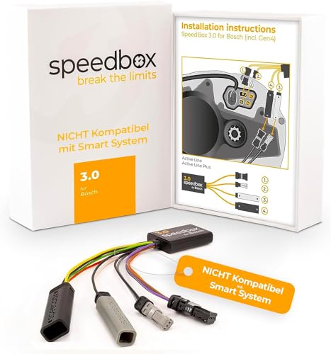 SpeedBox 2.0 for Bosch Ebike Tuning, Black, Small von SPEEDBOX