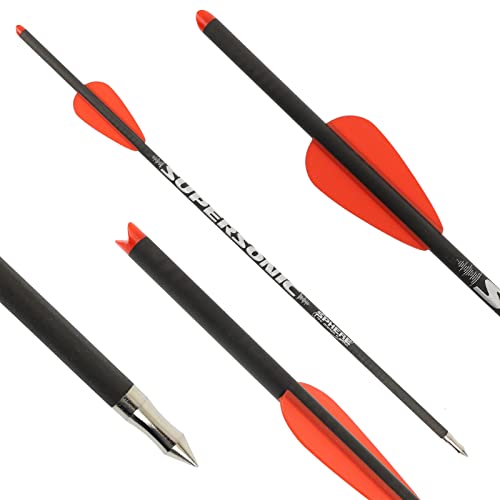 6er Pack X-Bow FMA Supersonic REV - 24T Carbonbolzen by Sphere für Armbrust von SPHERE a new dimension in arrows