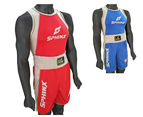 SPHINX Unisex Set Boxe Unterhemd, Opacity, Rosso, Large von G5 HT SPORT