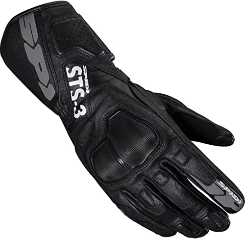 SPIDI STS-3 Damen Motorrad Handschuhe (Black,M) von SPIDI