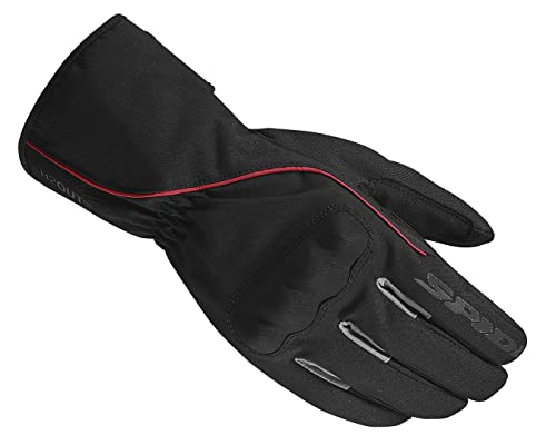 SPIDI WNT-3 H2Out Motorradhandschuhe (schwarz/rot, 2XL) von SPIDI