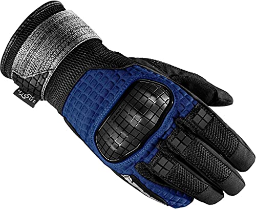 Spidi Rainwarrior Motorrad Handschuhe Schwarz/Blau L von SPIDI