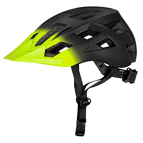 Spokey Sport Fahrradhelm mit Lighting Pointer M, 941260 Helm, Mehrfarbig (Mehrfarbig), Einheitsgröße von SPOKEY