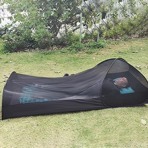 1 Person Netz Zelt Mesh Camping Inner Instant Sommer Zelt Einzelperson Pop Up Zelt, 1 Person Moskitonetz Zelt Für Outdoor Abenteuer von SPORTARC