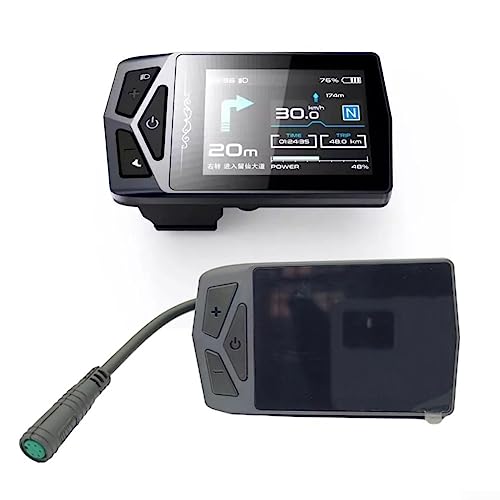 Auto Stereoanlagen, LCD E-Bike Kompatibel mit Bafang BBS0102 G340 M510 G510 M620 EB02 Display mit Bluetooth Navigation, CAN von SPORTARC