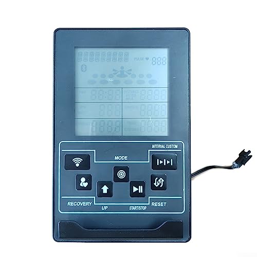 Rudergerät Zähler, LCD Wasserbeständigkeit Rudergerät Zähler, Universal Ersatzteil Analytische Tester für Indoor Gym von SPORTARC