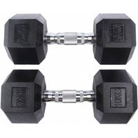 SPORTINATOR 10 kg Hexagon Hantel 2er-Set von SPORTINATOR