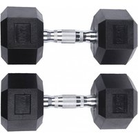 SPORTINATOR 12,5 kg Hexagon Hantel 2er-Set von SPORTINATOR
