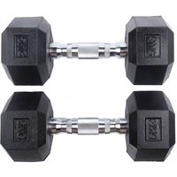 SPORTINATOR 5 kg Hexagon Hantel 2er-Set von SPORTINATOR