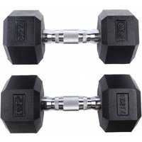 SPORTINATOR 7,5 kg Hexagon Hantel 2er-Set von SPORTINATOR