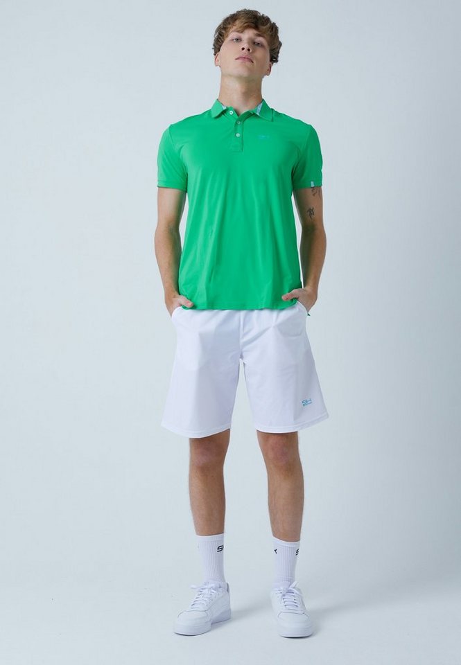 SPORTKIND Funktionsshirt Golf Polo Shirt Kurzarm Jungen & Herren grün von SPORTKIND
