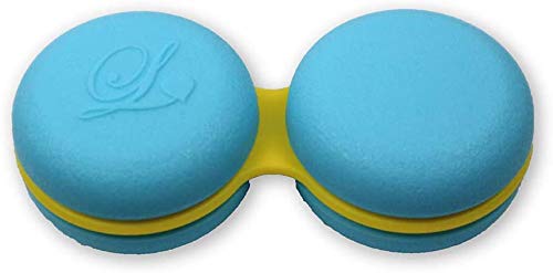 SPORTS WORLD VISION Spaßige und niedliche Makronen Kontaktlinsen Aufbewahrungs- / Einweichbehälter - 1 Stück, Hellblau… von SPORTS WORLD VISION