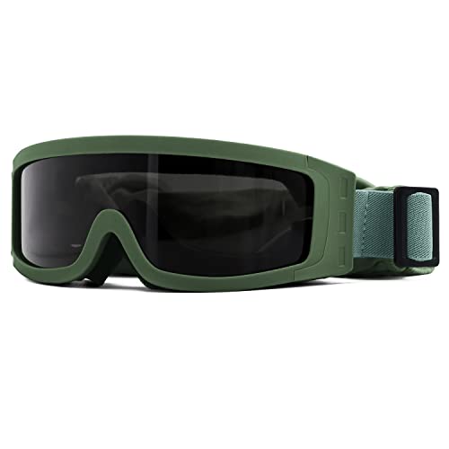SPOSUNE Military Airsoft Tactical Goggles mit 3 Wechselgläsern für Männer Frauen Shooting Combat Ballistic Motorcycle von SPOSUNE