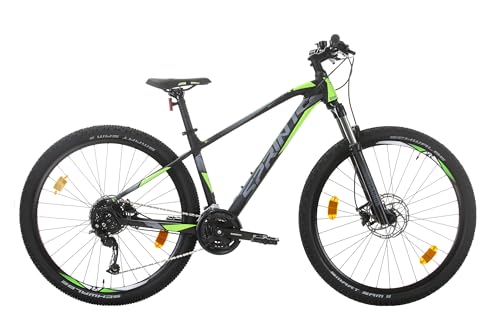 SPRINT APOLON Mountainbike mit 27,5 Zoll Rädern, Aluminiumrahmen und Shimano Alivio Schaltung (440 mm) von SPRINT