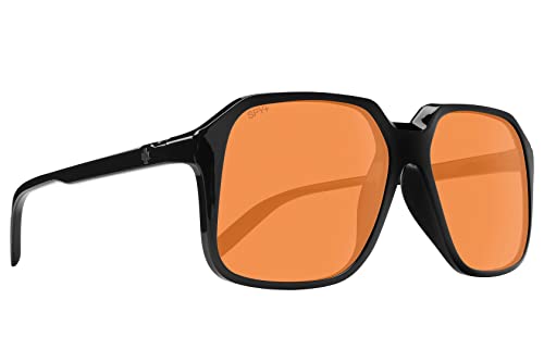 SPY OPTICS - Hot Spot Black - Orange, Sonnenbrille, Large, Unisex Erwachsene von Spy