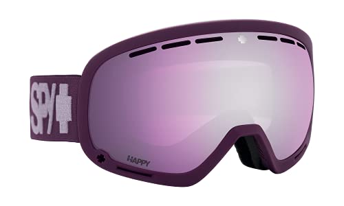 SPY OPTICS - Marshall Monochrome Purple Happy ML Rose Violet Spectra Mirror, Skibrille, Medium, Unisex Erwachsene von Spy