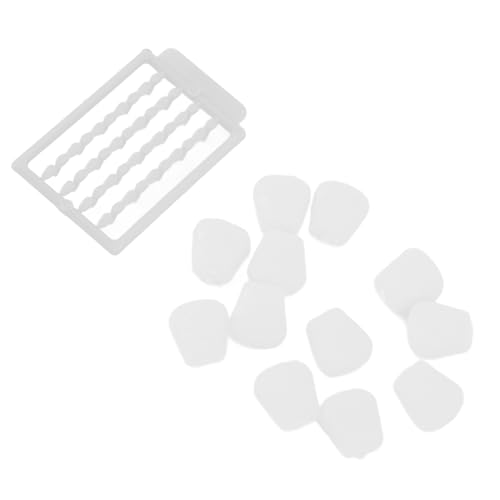 12 Stück Gefälschte Mais-Angelköder, TPR-Simulation, Langsam Sinkend, mit Maisduft, Professionelle Köder für das Karpfenangeln (White) von SPYMINNPOO
