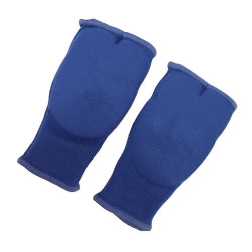 SPYMINNPOO Gel-Boxhandschuhe, Handbandagen für Männer und Frauen, rutschfeste Halbfinger-Innenhandschuhe, Hergestellt aus Hochwertigem Gel-Material, Verbesserte Unterstützung (Blue) von SPYMINNPOO