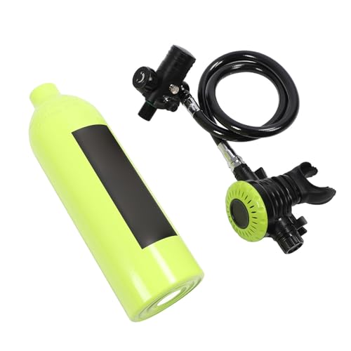 SPYMINNPOO 1L Mini-Tauchflasche, S400 Plus-Tauchflasche, Tauchausrüstung für Unterwassererkundung (Green) von SPYMINNPOO